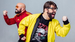 Jovem Nerd e Azaghal são referência na produção de podcast de cultura geek - Foto: Divulgação