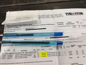 Imagem de boleto enviado de consumidor sobre produtos não enviados pela Tok&Stok - Foto: Fonte