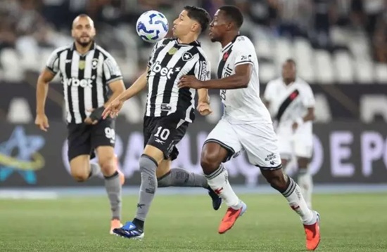 Botafogo 3x0 Vasco - Brasileirão 2025 (Foto: Foto: Vitor Silva/Botafogo)