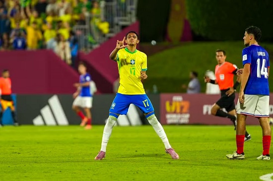 Brasil (4) 1x1 (3) França - Copa do Mundo Sub-17 (Foto: Nelson Terme/CBF)