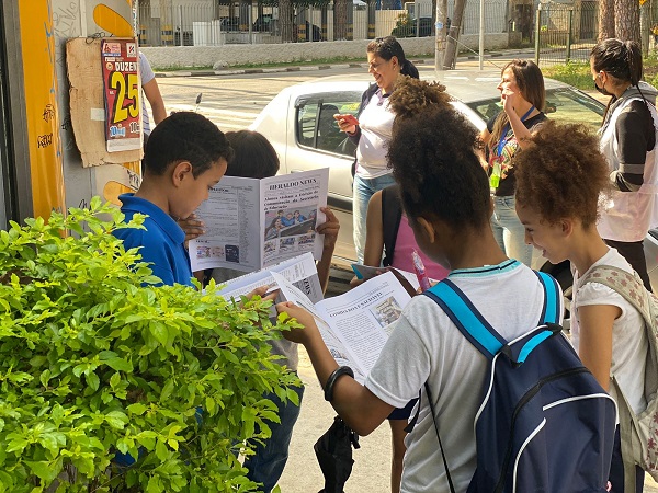 Alunos da EPG Jean Piaget visitam o Paço Municipal - Jornal Folha  Metropolitana