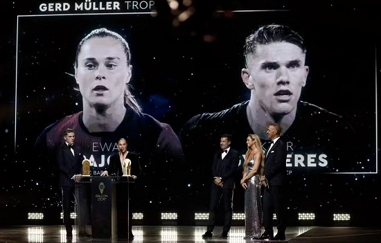 Troféu Gerd Müller - Viktor Gyökeres e Ewa Pajor