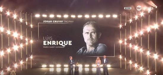 Troféu Cruyff - Luis Enrique