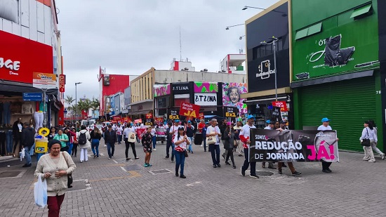Manifestação Centro de Guarulhos