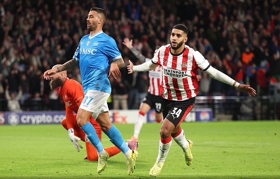 PSV 6x2 Napoli - Champions League