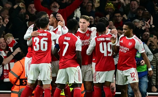 Arsenal 4x0 Atlético de Madrid - Champions League