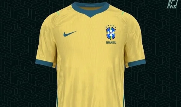 Camisa inspirada na seleção de 1970 para Copa de 2026 - Foto: Footy Headlines