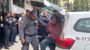 Prisão do segurança feito nesta segunda-feira (27) - Foto: Guilherme Alves/TV Diário