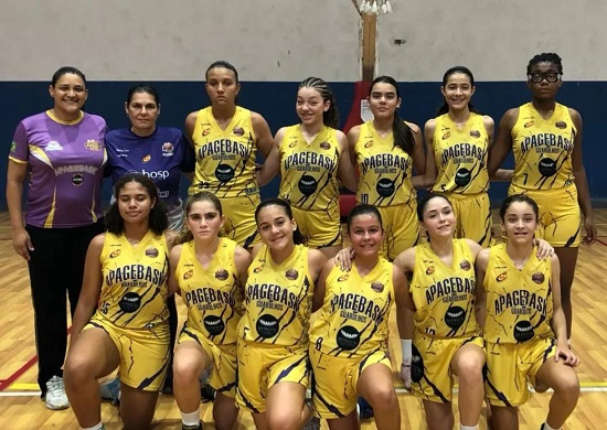 Apagebask - Sub 14 Feminino (Foto: Divulgação)