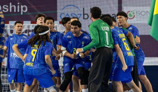 Brasil Sub-17 37x28 EUA Sub-17 - Mundial Sub-17 de Handebol (Foto: Bruno Ruas)