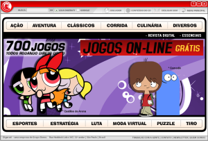 Tela inicial de um dos CD-ROM da Digerati - Foto: Reprodução