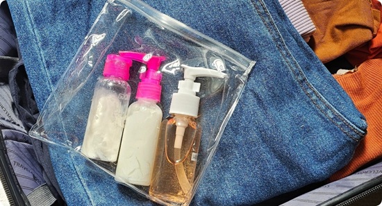 Líquidos no Aeroporto de Guarulhos