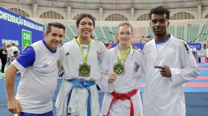 Alunos dos CEUs de Guarulhos conquistam bronze no Cameponato Brasileiro de Karatê (Foto: Divulgação)