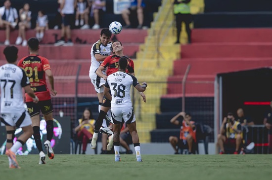 Sport 2x4 Atlético-MG - Brasileirão 2025 (Foto: Pedro Souza/Atlético-MG)