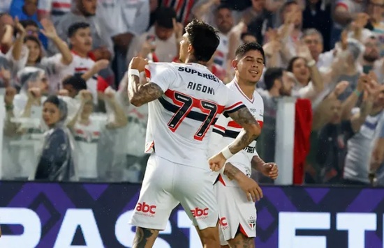 São Paulo 2 x 1 Juventude - Brasileirão 2025 (Foto: Rubens Chiri/São Paulo FC)