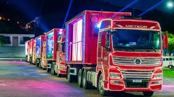 Você pode acompanhar o trajeto pelo site oficial da Coca-Cola - Foto: Reprodução