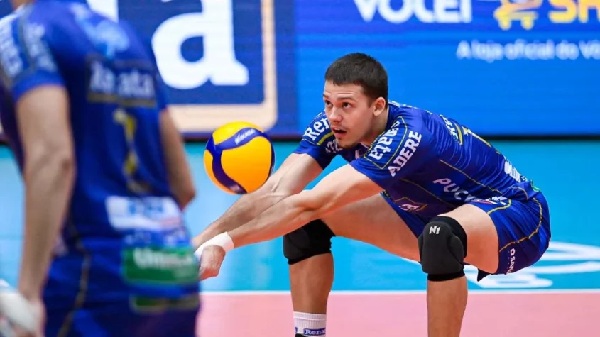Thiago Vaccari é destaque em vitória do Vôlei Renata - Foto: Pedro Teixeira/Divulgação