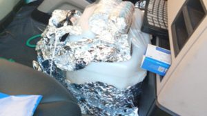 Bomba era simulacro - Foto: Reprodução/Polícia Militar