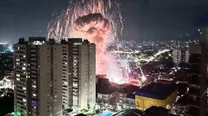 Explosão ocorreu nesta noite de quinta-feira (13) - Foto: Reprodução/G1