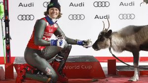 Lucas Pinheiro é campeão da Copa do Mundo de esqui alpino - Foto: Christophe Pallot/Agence Zoom/Getty Images