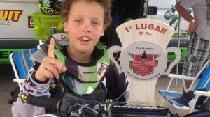 Diogo Moreira enquanto criança sendo promessa no Motocross - Foto: Reprodução
