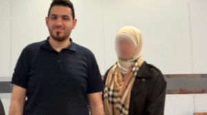 Casal Palestino no Aeroporto de Guarulhos - Foto: Reprodução