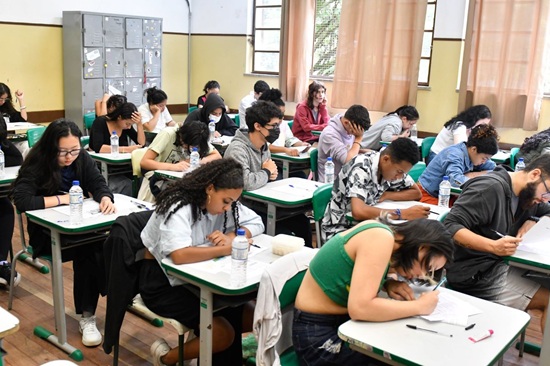 Ensino médio realizará provão Paulista será realizado terça (11) e quarta-feira (12) (Foto: Secretaria da Educação de São Paulo/Divulgação)