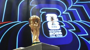 Sorteio final da Copa do Mundo da Fifa (Foto: Michael Regan/FIFA)