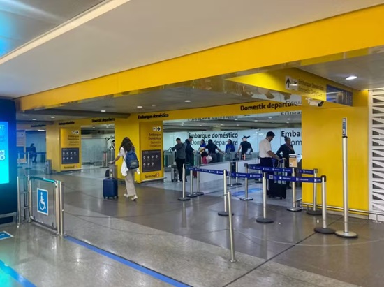 Aeroporto de Guarulhos (Foto: Marcella Lourenzetto/CBN)