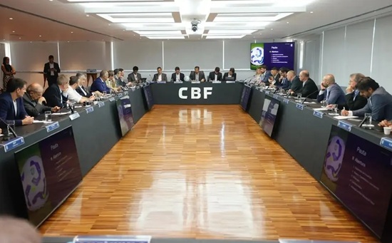 Conselho Técnico da Série A foi realizado nesta quinta-feira (11) (Foto: Rafael Ribeiro/CBF)