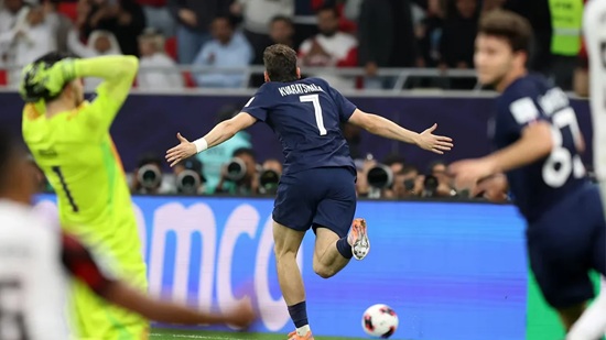 PSG 1 [2×1] 1 Flamengo - Copa Intercontinental (Foto: Reprodução/FIFA)