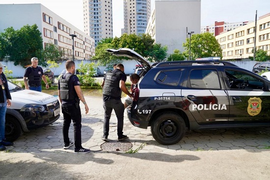 Operação Ano Novo, Vida Nova realizou prisões nesta terça-feira (30) (Foto: Celso Silva/Governo de SP)