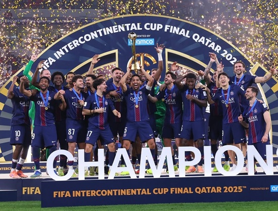 PSG 1 [2×1] 1 Flamengo - Copa Intercontinental (Foto: Reprodução/PSG)