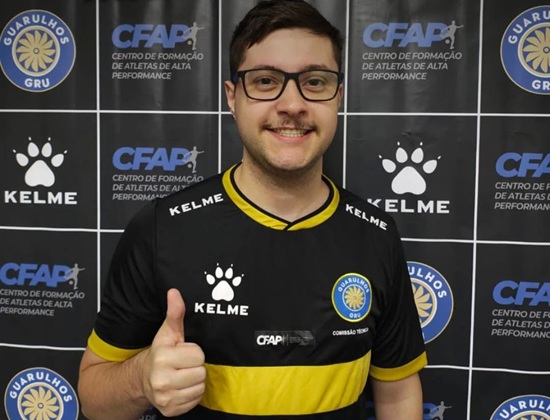 Marcus Vinicius é anunciado como Analista de Desempenho e Mercado do AD Guarulhos (Foto: Divulgação)