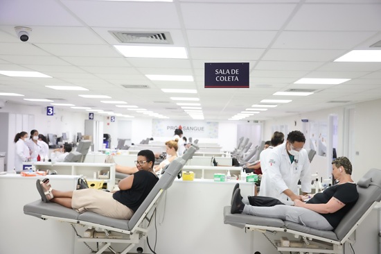 Pró-Sangue alerta para queda nos estoques de sangue em São Paulo (Foto: Divulgação)