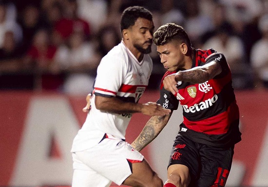São Paulo 2 x 1 Flamengo - Brasileirão 2026 ( Foto: Adriano Fontes/Flamengo)