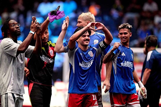 Estados Unidos 7x4 Holanda - Kings League Nations (Foto: Rebeca Schumacker/Quality Sport Images)