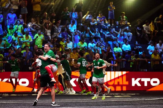 México encara o Brasil por uma vaga na final da Kings League Nations (Foto: Divulgação / Kings League)