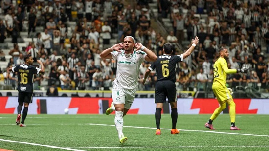 Atlético-MG 2 x 2 Palmeiras - Brasileirão 2026 (Foto: Fabio Menotti/Palmeiras)