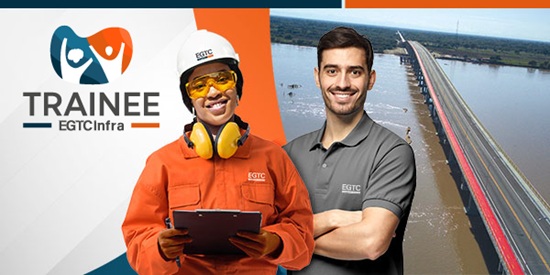 Trainee EGTC Infra 2026 oferece salário de R$ 13 mil e desenvolvimento acelerado (Foto: Divulgação)