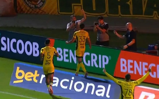 Mirassol 2 x 1 Vasco - Brasileirão 2026 (Foto: Reprodução)