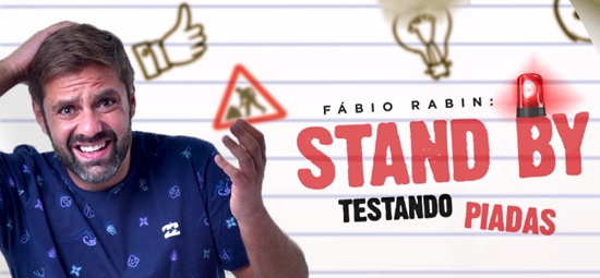 Fábio Rabin se apresenta em Guarulhos no Um Show Comedy (Foto: Divulgação)