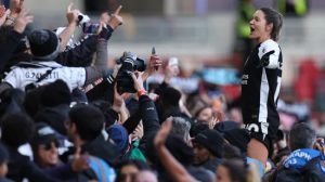 Corinthians vence o Gotham FC e vai à final da Copa dos Campeões Feminina (Foto: Adrian Dennis/AFP)