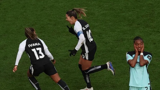 Corinthians vence o Gotham FC e vai à final da Copa dos Campeões Feminina (Foto: Adrian Dennis/AFP)