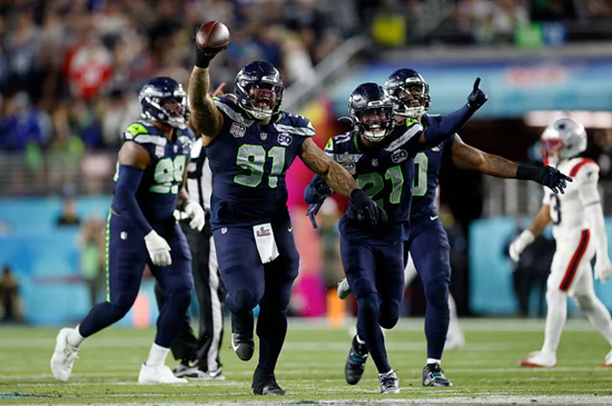 Defesa dá show, Seahawks vencem Patriots e conquistam o Super Bowl 2026 (Foto: Scott Strazzante/San Francisco Chronicle)