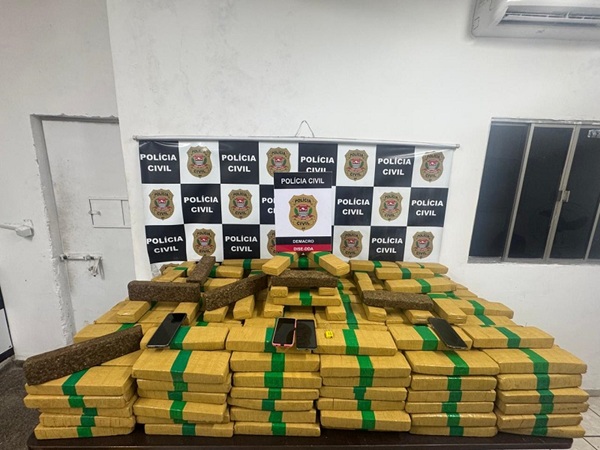 Polícia Civil apreende quase uma tonelada de maconha escondida em caminhão na zona norte de São Paulo (Foto-Policia Civil)