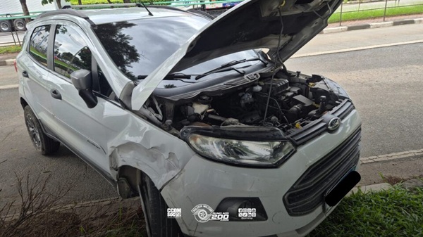 Polícia Militar recupera carro furtado e detém dois suspeitos após perseguição (Foto- PMESP)