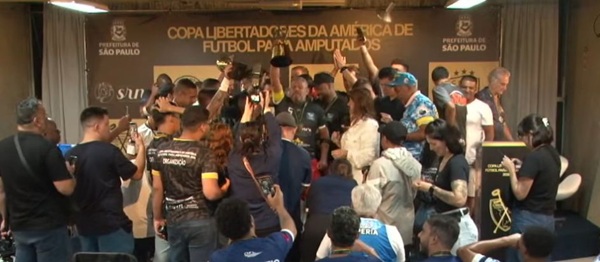 Ourinhos faz história e conquista a 1ª Libertadores de Futebol para Amputados (Foto-Ourinhos)