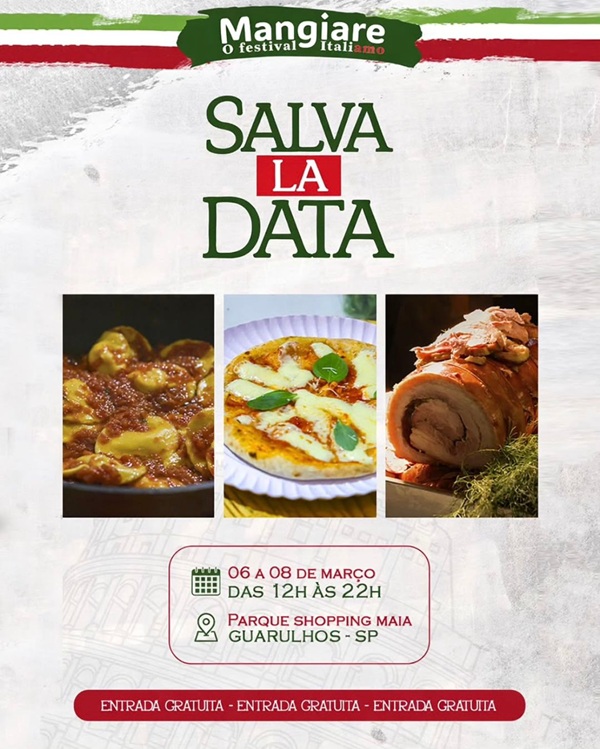 Festival gratuito traz gastronomia típica e pisa da uva (Foto-Divulgação)