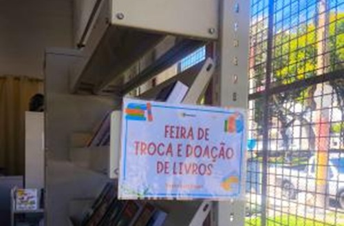 Biblioteca Orobó Mikail promove Feira de Troca de Livros (Foto: Divulgação /PMG)